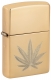 46560 金色大麻葉防風打火機